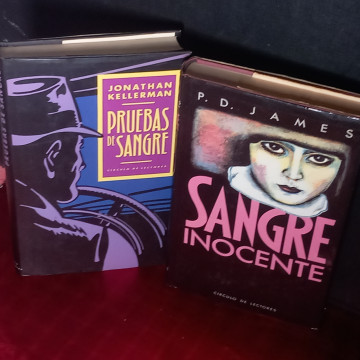 SANGRE INOCENTE, P.D. JAMES Y PRUEBAS DE SANGRE, JONATHAN KELLERMAN.