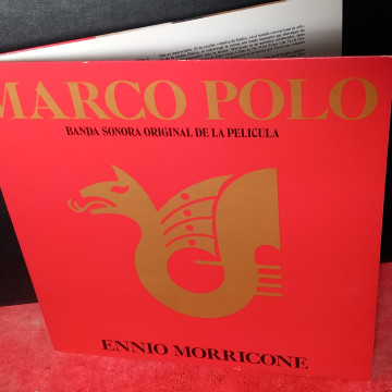 MARCO POLO, ENNIO MORRICONE BSO VINILO LP.