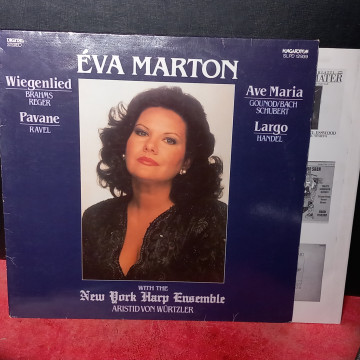 EVA MARTON WITH THE NEW WORK HARP ENSEMBLE, VINILO LP