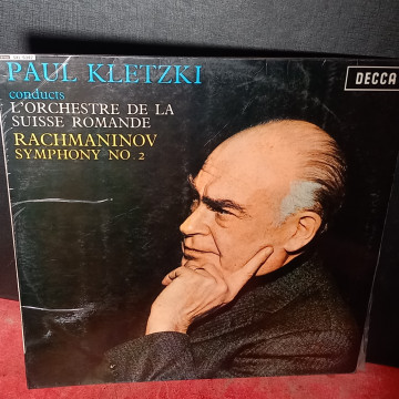 PAUL KLETZKI, RACHMANINOV SYMPHONY No.2, VINILO LP.