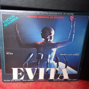 EVITA, ANDREW LLOYD WEBBER, VINILO LP.