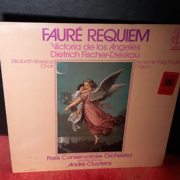FAURÉ REQUIEM, VICTORIA DE LOS ÁNGELES, DIETRICH FISCHER-DIESKAU, VINILO LP.