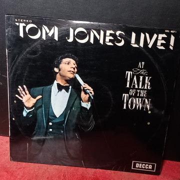 TOM JONES LIVE! AT THE TALK OF THE TOWN, VINILO LP.