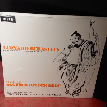 (FIRMADO) MAHLER, DAS LIED VON DER ERDE, LEONARD BERNSTEIN VINILO LP