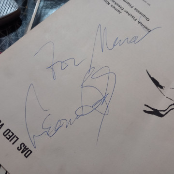 (FIRMADO) MAHLER, DAS LIED VON DER ERDE, LEONARD BERNSTEIN VINILO LP