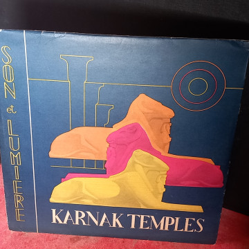 THEBES OF THE HUNDRED GATES, SOUND AND LIGHT, KARNAK TEMPLES, DOBLE VINILO LP.