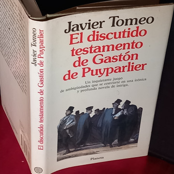 EL DISCUTIDO TESTAMENTO DE GASTÓN DE PUYPARLIER, JAVIER TOMEO.