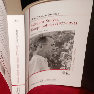 SALVADOR SUNYER, TEMPS POLÍTICS, LLUÍS SERRANO JIMÉNEZ.
