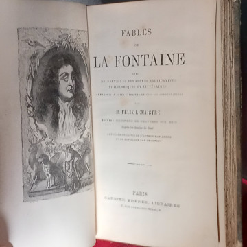 FABLES, LA FONTAINE (en francés).