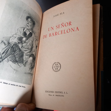 UN SEÑOR DE BARCELONA, JOSE PLA (1ª ed.)