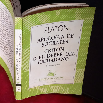 APOLOGÍA DE SÓCRATES, CRITON O EL DEBER DEL CIUDADANO, PLATON (GRATIS)