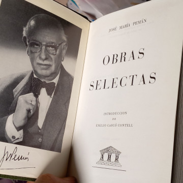 JOSÉ MARÍA PEMÁN OBRAS SELECTAS.
