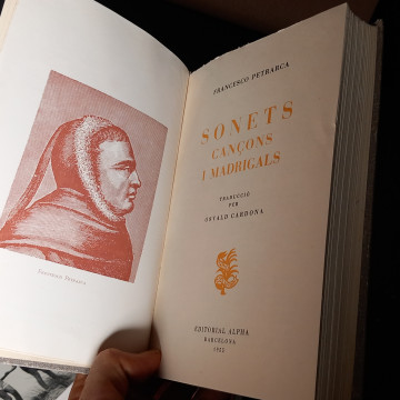 SONETS, CANÇONS I MADRIGALS, PETRARCA.