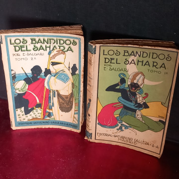 LOS BANDIDOS DEL SÁHARA, EMILIO SALGARI.
