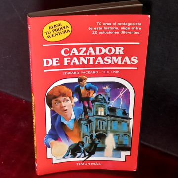 ELIGE TU PROPIA AVENTURA 35, CAZADOR DE FANTASMAS, EDWARD PACKARD.D