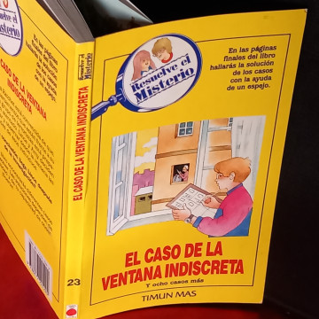 RESUELVE EL MISTERIO 23, EL CASO DE LA VENTANA INDISCRETA