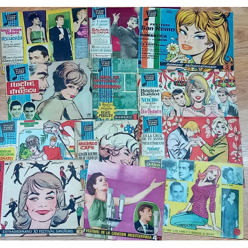 LOTE 12 CÓMICS COLECCIÓN CLARO DE LUNA