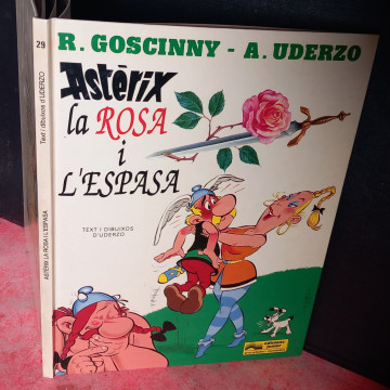 CÒMIC ASTÉRIX 29, LA ROSA I L'ESPASA.