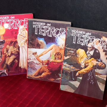 DOSSIER DEL TERROR 1, 2 y 4.