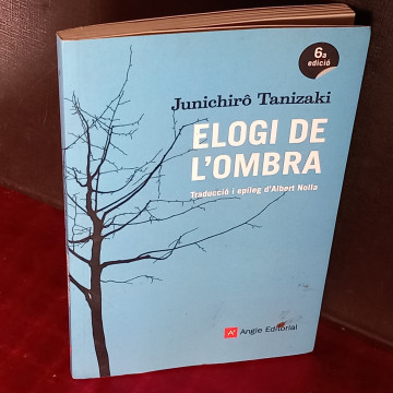 ELOGI DE L'OMBRA, JUNICHIRÓ TANIZAKI.