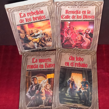 LAS AVENTURAS DE HAWK Y FISHER, SIMON R. GREEN (COMPLETA).