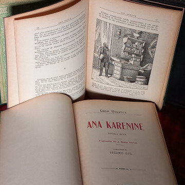 ANA KARÉNINE, LEÓN TOLSTOY.