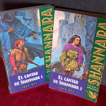 EL CANTAR DE SHANNARA I Y II, TERRY BROOKS.