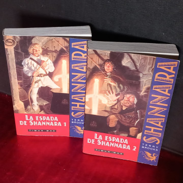 LA ESPADA DE SHANNARA I Y II, TERRY BROOKS.