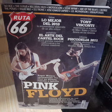 Revista Ruta 66 278 Pink Floyd el muro Roger Waters carteles rock