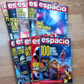 LOTE 10 REVISTAS ESPACIO.