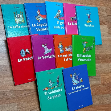 COL.LECCIÓ DE 11 CONTES IL.LUSTRATS PER PILARIN BAYÉS.