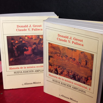 HISTORIA DE LA MÚSICA OCCIDENTAL, DONALD J. GROUT.