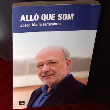 ALLÒ QUE SOM, JOSEP-MARIA TERRICABRAS.