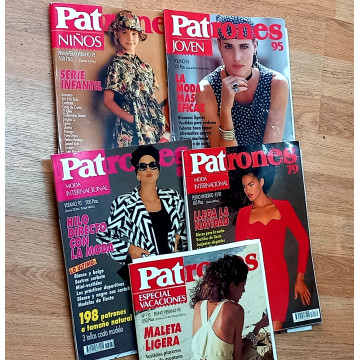 LOTE 5 REVISTAS PATRONES