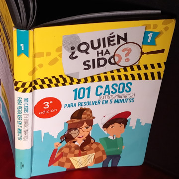 ¿QUIÉN HA SIDO? I, 101 CASOS EXTRAORDINARIOS PARA RESOLVER EN 5 MINUTOS.