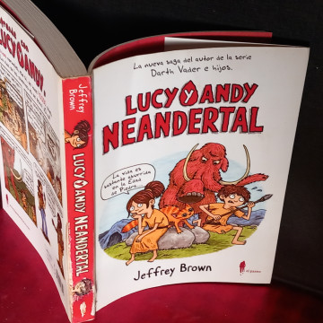 CÓMIC LUCY Y ANDY NEANDERTAL, JEFFREY BROWN.