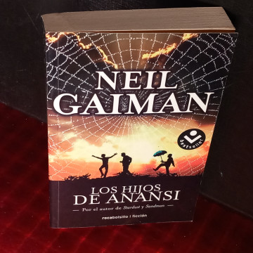 LOS HIJOS DE ANANSI, NEIL GAIMAN.