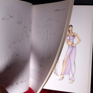 DIBUJO DE FIGURINES PARA EL DISEÑO DE MODA, ELISABETTA DRUDI.