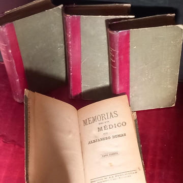 MEMORIAS DE UN MÉDICO, ALEJANDRO DUMAS