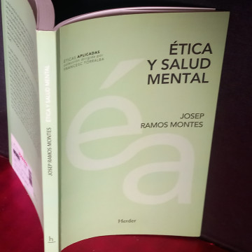 ÉTICA Y SALUD MENTAL, JOSEP RAMOS MONTES (firmado).
