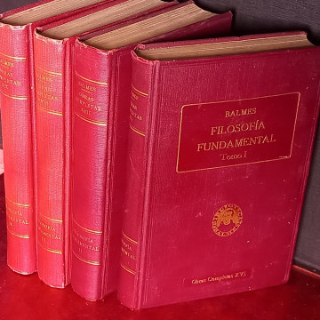 FILOSOFÍA FUNDAMENTAL, JAIME BALMES