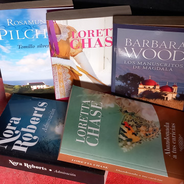 LOTE 5 NOVELAS SENTIMENTALES.