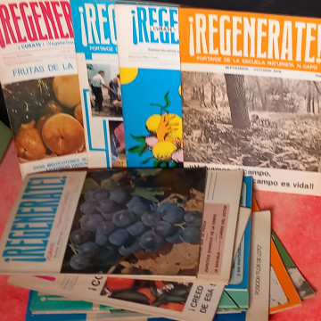 LOTE 15 REVISTAS NATURISTAS !REGENÉRATE!