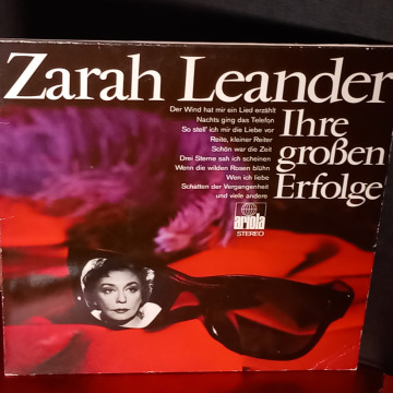 ZARAH LEANDER - IHRE GROBEN ERFOLGE, DOBEL VINILO LP.