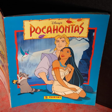 ÁLBUM DE CROMOS POCAHONTAS (INCOMPLETO).