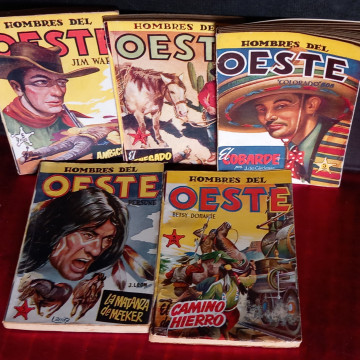 COLECCIÓN HOMBRES DEL OESTE 40, 104, 106, 109 Y 132