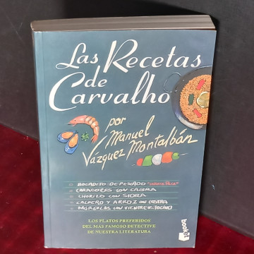 LAS RECETAS DE CARVALHO, MANUEL VÁZQUEZ-MONTALBÁN.
