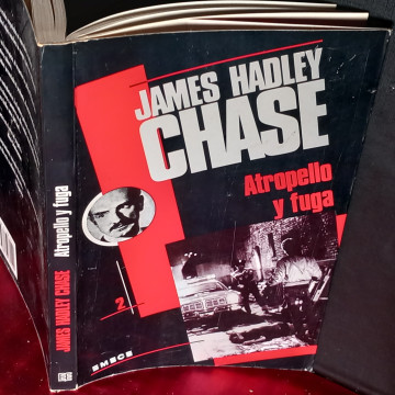 ATROPELLO Y FUGA, JAMES HADLEY CHASE.