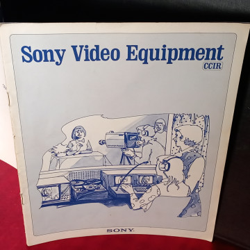 CATÁLOGO SONY VIDEO EQUIPMENT.
