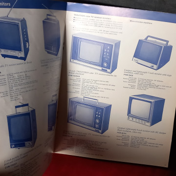 CATÁLOGO SONY VIDEO EQUIPMENT.
